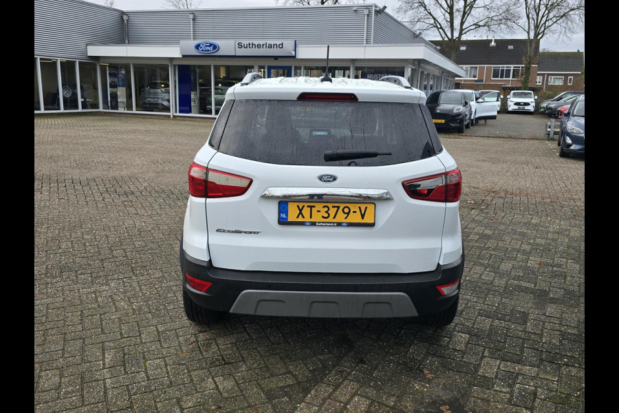 Ford EcoSport 1.0 EcoBoost Titanium 125pk | Navigatie | Winter Pack | Apple Carplay / Android Auto | PDC Achter | Cruise Control | Privacy Glass