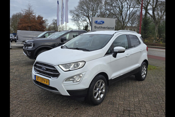Ford EcoSport 1.0 EcoBoost Titanium 125pk | Navigatie | Winter Pack | Apple Carplay / Android Auto | PDC Achter | Cruise Control | Privacy Glass