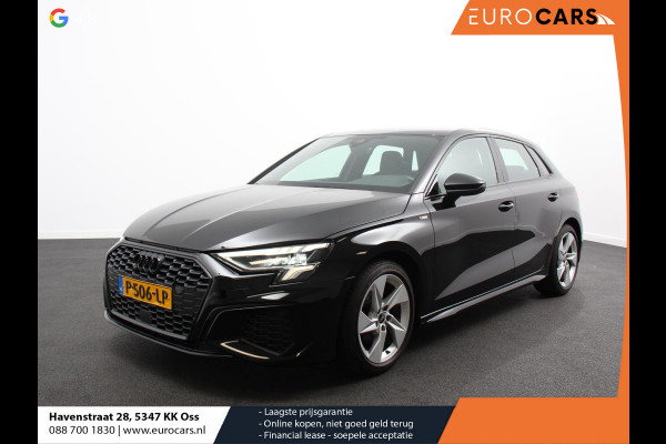 Audi A3 Sportback 30 TFSI S edition S-tronic Navigatie Apple Carplay/Android Auto Parkeersensoren Adaptive Cruise Control Full Led Climate Control Virtual Cockpit Lichtmetalen velgen