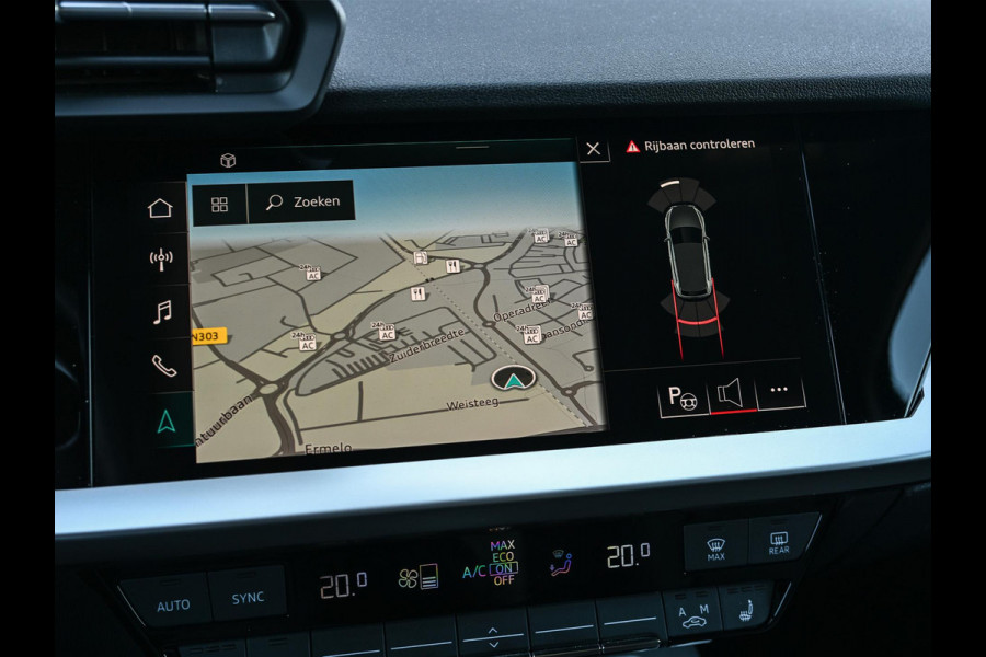 Audi A3 Sportback 40 TFSI e S-Line | Soh% 92,5 | Sportstoel | Adaptive cruise control | Led | Stoelverwarming