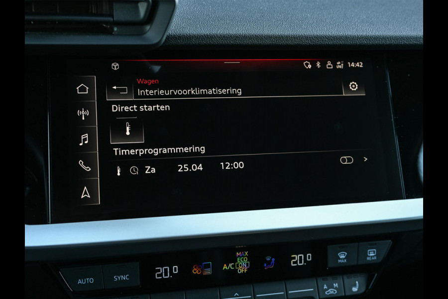 Audi A3 Sportback 40 TFSI e S-Line | Soh% 92,5 | Sportstoel | Adaptive cruise control | Led | Stoelverwarming
