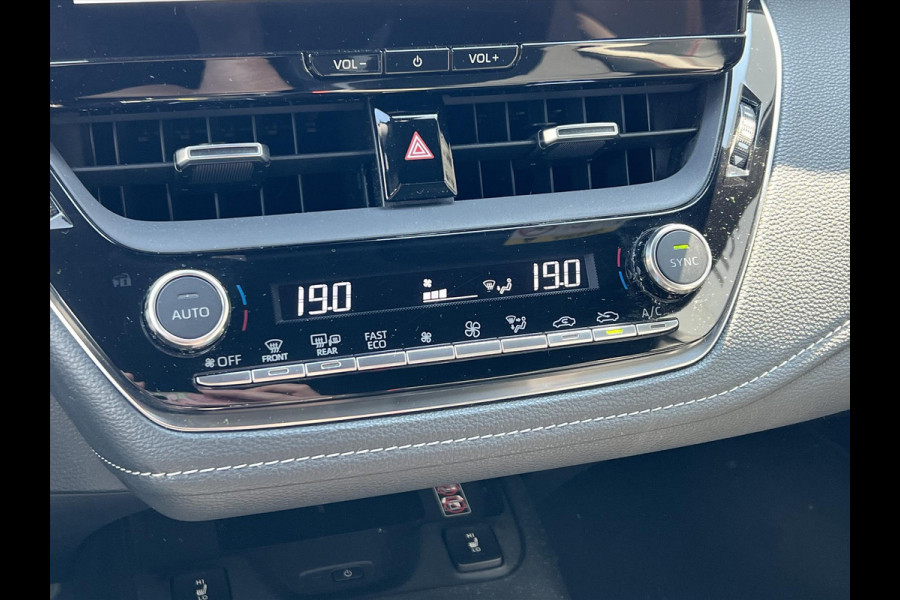 Toyota Corolla 1.8 Hybrid GR Sport | Eerste eigenaar, Parkeersensoren, Stoelverwarming, 18inch, Dynamic Grey, Nieuwe multimedia