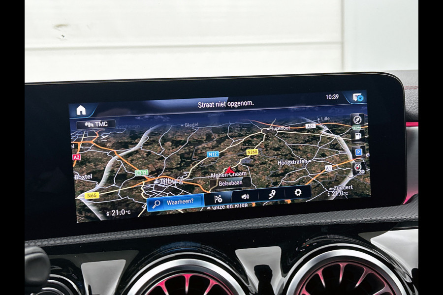 Mercedes-Benz CLA-Klasse Shooting Brake 200 Business Solution AMG AMG line | Night Pakket | Ledkoplampen | Sfeerverlichting | Stoelverwarming. Inclusief 24 maanden Mercedes-Benz Certified garantie voor Europa.