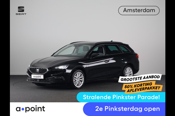 Seat Leon Sportstourer 1.5 TSI e-Hybrid Style Business Intense 204 pk Automaat | Verlengde garantie | Navigatie | Parkeersensoren (Park assist) | Achteruitrijcamera | Adaptieve cruise control |