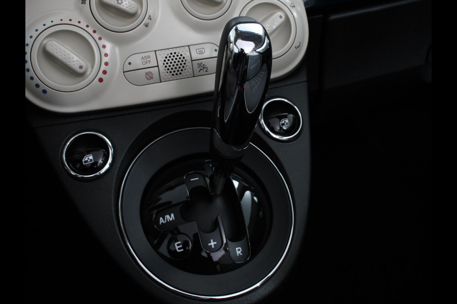 Fiat 500C 1.2 Lounge Automaat Cruise Control Parkeersensoren Achter Climate Control Elektrische Ramen Lichtmetalen velgen Display