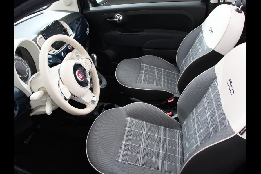 Fiat 500C 1.2 Lounge Automaat Cruise Control Parkeersensoren Achter Climate Control Elektrische Ramen Lichtmetalen velgen Display