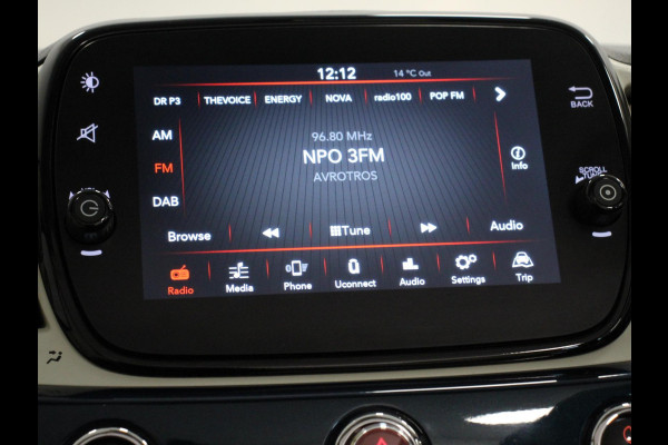 Fiat 500C 1.2 Lounge Automaat Cruise Control Parkeersensoren Achter Climate Control Elektrische Ramen Lichtmetalen velgen Display