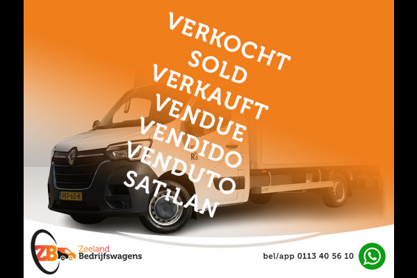 Renault Master T35 2.3 dCi 145 Bakwagen met laadklep | NL-auto | Zijdeur | Cruisec. | Airco