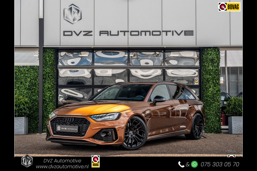 Audi RS4 2.9 TFSI 450PK Quattro | RS Dynamic | B&O Sound | Sport Uitlaat | Black Optik | BTW