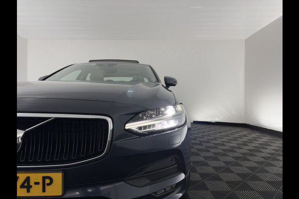 Volvo S90 2.0 D4 Momentum Aut. *PANO | LEATHER | FULL-LED | TOPVIEW | BLINDSPOT | HEATED-SPORTSEATS | DIGI-COCKPIT | NAVI-FULLMAP | ECC | HEAD-UP | ADAPTIVE-CRUISE | PDC | APP.CONNECT | 18''ALU*