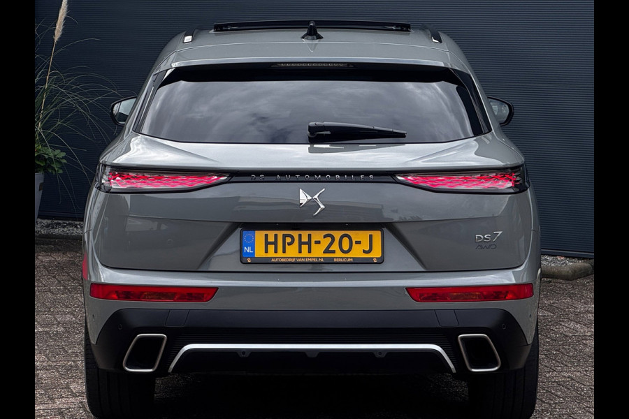DS 7 1.6 PHEV 300 4x4 Etoile | Pano | 100% SOH | NL-Auto | Leder + Memory | Elektrische Achterklep