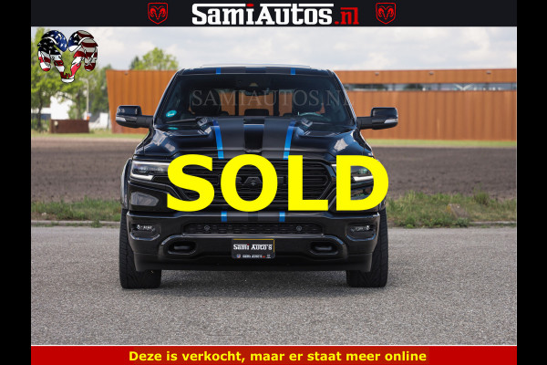 Dodge Ram HULK PACK LIMITED | 5.7 V8 | WIDE BODY | STRIPING | HUD | LUCHTVERING | OPEN UITLAAT KLEP | BOM VOL CREW CAB | DUBBELE CABINE | DC | 5 PERSOONS |