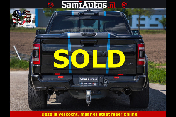 Dodge Ram HULK PACK LIMITED | 5.7 V8 | WIDE BODY | STRIPING | HUD | LUCHTVERING | OPEN UITLAAT KLEP | BOM VOL CREW CAB | DUBBELE CABINE | DC | 5 PERSOONS |