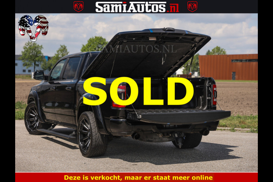 Dodge Ram HULK PACK LIMITED | 5.7 V8 | WIDE BODY | STRIPING | HUD | LUCHTVERING | OPEN UITLAAT KLEP | BOM VOL CREW CAB | DUBBELE CABINE | DC | 5 PERSOONS |