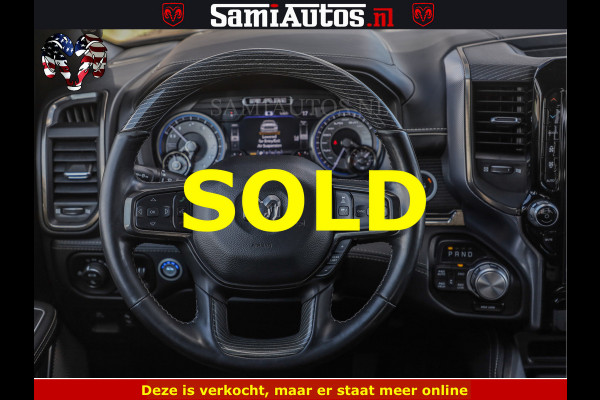 Dodge Ram HULK PACK LIMITED | 5.7 V8 | WIDE BODY | STRIPING | HUD | LUCHTVERING | OPEN UITLAAT KLEP | BOM VOL CREW CAB | DUBBELE CABINE | DC | 5 PERSOONS |