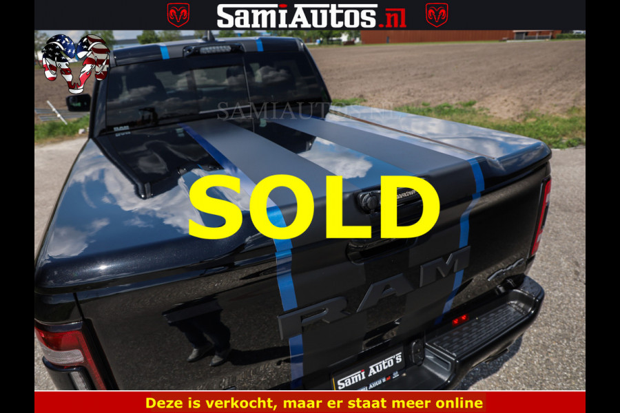 Dodge Ram HULK PACK LIMITED | 5.7 V8 | WIDE BODY | STRIPING | HUD | LUCHTVERING | OPEN UITLAAT KLEP | BOM VOL CREW CAB | DUBBELE CABINE | DC | 5 PERSOONS |