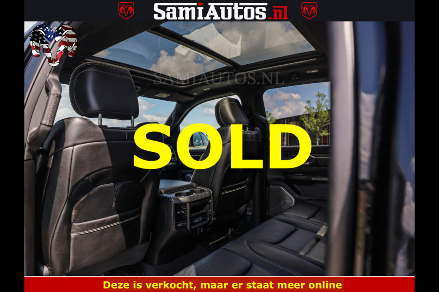 Dodge Ram HULK PACK LIMITED | 5.7 V8 | WIDE BODY | STRIPING | HUD | LUCHTVERING | OPEN UITLAAT KLEP | BOM VOL CREW CAB | DUBBELE CABINE | DC | 5 PERSOONS |