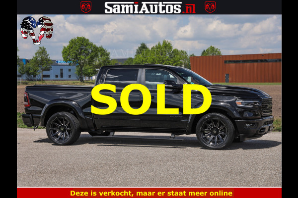 Dodge Ram HULK PACK LIMITED | 5.7 V8 | WIDE BODY | STRIPING | HUD | LUCHTVERING | OPEN UITLAAT KLEP | BOM VOL CREW CAB | DUBBELE CABINE | DC | 5 PERSOONS |