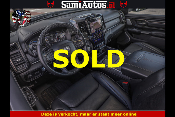 Dodge Ram HULK PACK LIMITED | 5.7 V8 | WIDE BODY | STRIPING | HUD | LUCHTVERING | OPEN UITLAAT KLEP | BOM VOL CREW CAB | DUBBELE CABINE | DC | 5 PERSOONS |