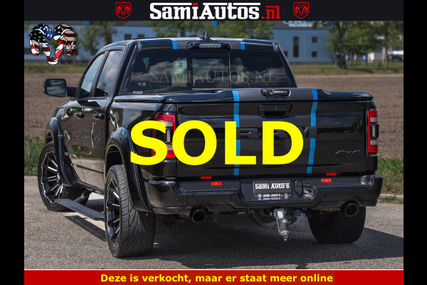 Dodge Ram HULK PACK LIMITED | 5.7 V8 | WIDE BODY | STRIPING | HUD | LUCHTVERING | OPEN UITLAAT KLEP | BOM VOL CREW CAB | DUBBELE CABINE | DC | 5 PERSOONS |