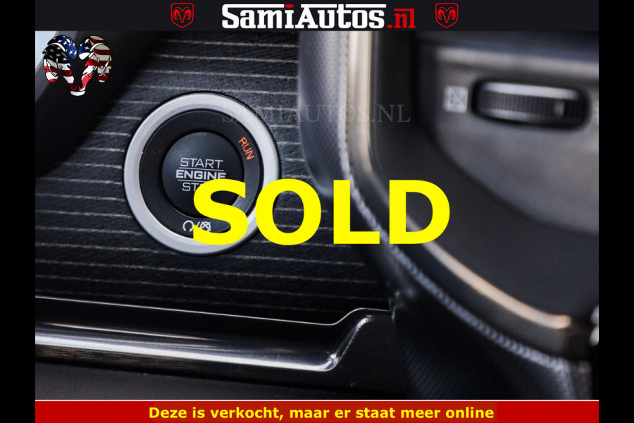Dodge Ram HULK PACK LIMITED | 5.7 V8 | WIDE BODY | STRIPING | HUD | LUCHTVERING | OPEN UITLAAT KLEP | BOM VOL CREW CAB | DUBBELE CABINE | DC | 5 PERSOONS |