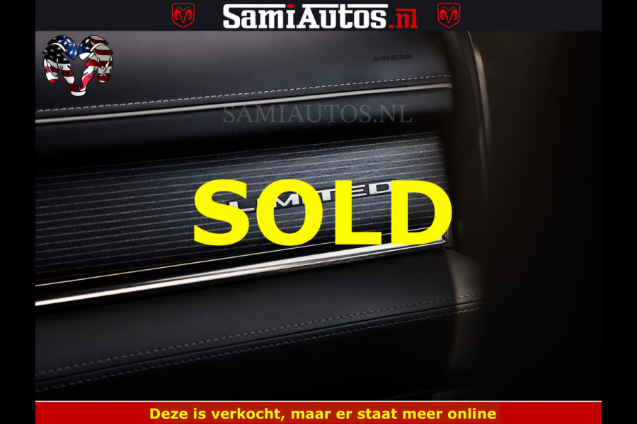 Dodge Ram HULK PACK LIMITED | 5.7 V8 | WIDE BODY | STRIPING | HUD | LUCHTVERING | OPEN UITLAAT KLEP | BOM VOL CREW CAB | DUBBELE CABINE | DC | 5 PERSOONS |