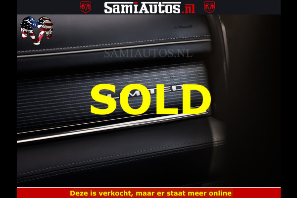 Dodge Ram HULK PACK LIMITED | 5.7 V8 | WIDE BODY | STRIPING | HUD | LUCHTVERING | OPEN UITLAAT KLEP | BOM VOL CREW CAB | DUBBELE CABINE | DC | 5 PERSOONS |