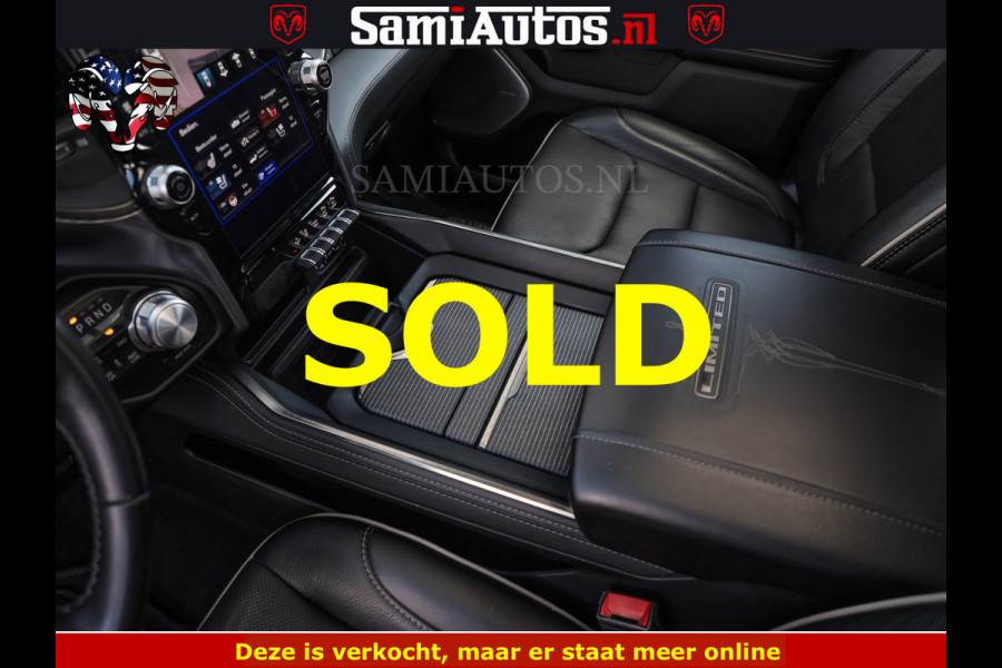 Dodge Ram HULK PACK LIMITED | 5.7 V8 | WIDE BODY | STRIPING | HUD | LUCHTVERING | OPEN UITLAAT KLEP | BOM VOL CREW CAB | DUBBELE CABINE | DC | 5 PERSOONS |