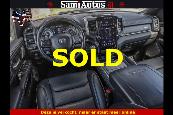 Dodge Ram HULK PACK LIMITED | 5.7 V8 | WIDE BODY | STRIPING | HUD | LUCHTVERING | OPEN UITLAAT KLEP | BOM VOL CREW CAB | DUBBELE CABINE | DC | 5 PERSOONS |