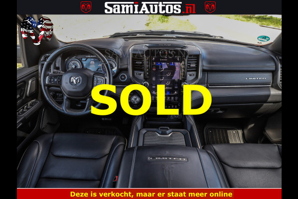 Dodge Ram HULK PACK LIMITED | 5.7 V8 | WIDE BODY | STRIPING | HUD | LUCHTVERING | OPEN UITLAAT KLEP | BOM VOL CREW CAB | DUBBELE CABINE | DC | 5 PERSOONS |