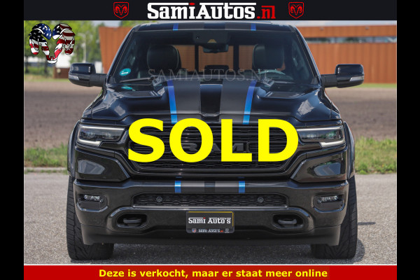 Dodge Ram HULK PACK LIMITED | 5.7 V8 | WIDE BODY | STRIPING | HUD | LUCHTVERING | OPEN UITLAAT KLEP | BOM VOL CREW CAB | DUBBELE CABINE | DC | 5 PERSOONS |