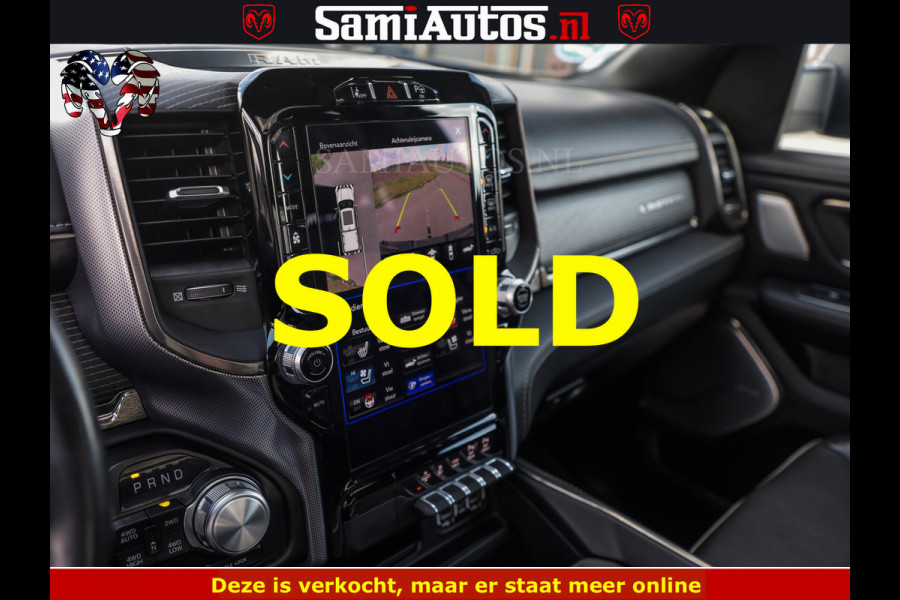 Dodge Ram HULK PACK LIMITED | 5.7 V8 | WIDE BODY | STRIPING | HUD | LUCHTVERING | OPEN UITLAAT KLEP | BOM VOL CREW CAB | DUBBELE CABINE | DC | 5 PERSOONS |