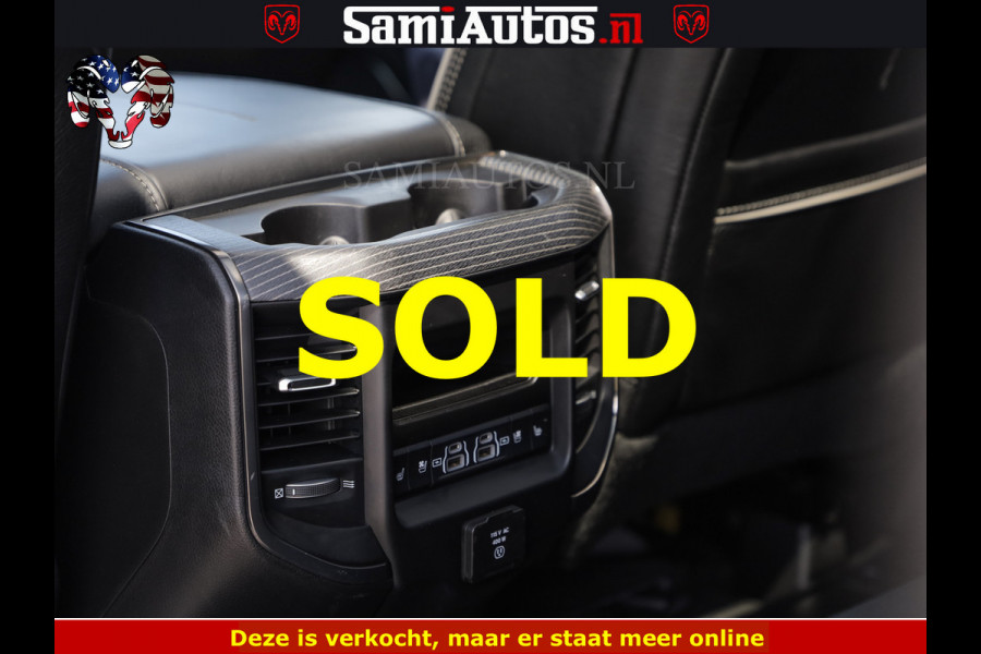 Dodge Ram HULK PACK LIMITED | 5.7 V8 | WIDE BODY | STRIPING | HUD | LUCHTVERING | OPEN UITLAAT KLEP | BOM VOL CREW CAB | DUBBELE CABINE | DC | 5 PERSOONS |