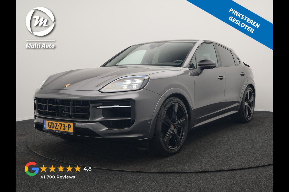 Porsche Cayenne Coupé 3.0 E-Hybrid PHEV | MY 2024 Facelift | | Trekhaak Af Fabriek | Panodak | Luchtvering | Sportuitlaat | PDLS+ | Sport Chrono | InnoDrive Adaptive Cruise | SportDesign | Head up | Soft Close | 22"L.M | 360 Camera | Plug In Hybrid |