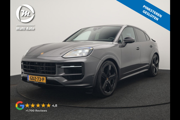 Porsche Cayenne Coupé 3.0 E-Hybrid PHEV | MY 2024 Facelift | | Trekhaak Af Fabriek | Panodak | Luchtvering | Sportuitlaat | PDLS+ | Sport Chrono | InnoDrive Adaptive Cruise | SportDesign | Head up | Soft Close | 22"L.M | 360 Camera | Plug In Hybrid |