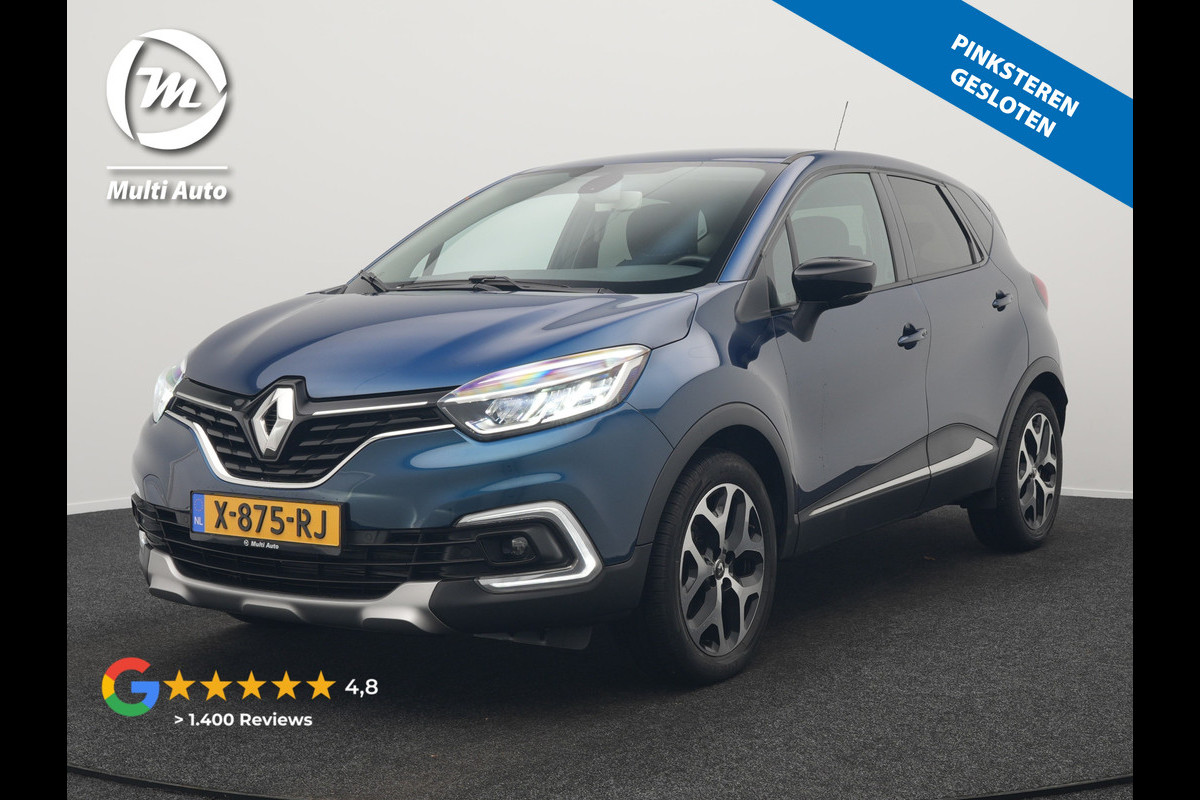 Renault Captur 1.2 TCe Intens Automaat 120pk | Trekhaak | Camera | LED Koplampen | Stoelverwarming | Keyless | Cruise Control | Navigatie | DAB |