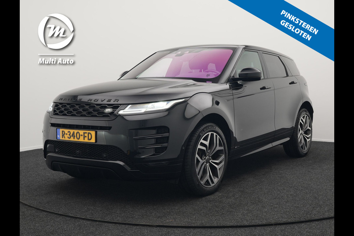 Land Rover Range Rover Evoque P200 AWD R-Dynamic | Afneembare Trekhaak | Meridian Audio | 20" L.M | Lederen Sportstoelen Memory & Verwarmd | Apple Carplay | Camera | LED |