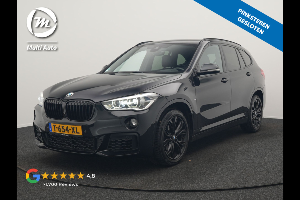 BMW X1 sDrive18i M Sport 141pk | Trekhaak Afn. | Camera | Lederen Sportstoelen Verwarmd | Navigatie | Cruise Control | LED Koplampen | 18"L.M |