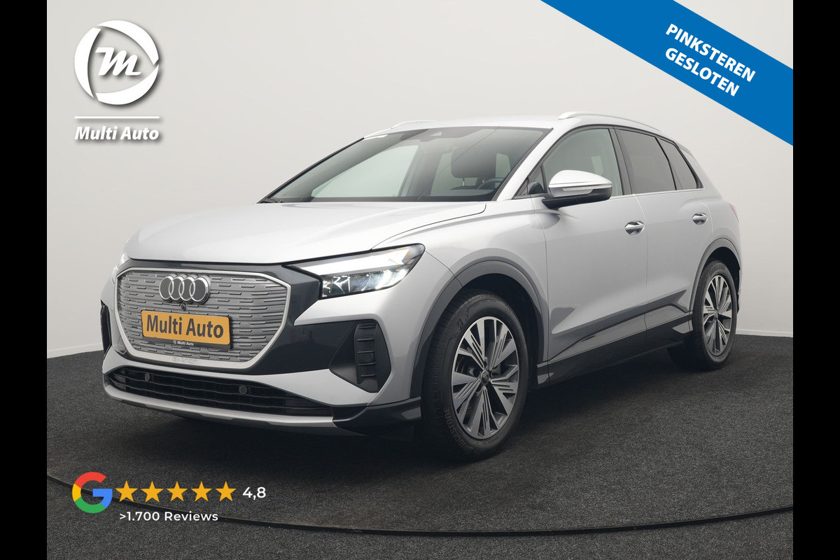 Audi Q4 e-tron 50 quattro Advanced edition 82 kWh 300pk Dealer O.H. | Apple Carplay | Voorstoelen Verwarmd | Navigatie Plus | 19"L.M | LED | Cruise Control | DAB | Virtual |