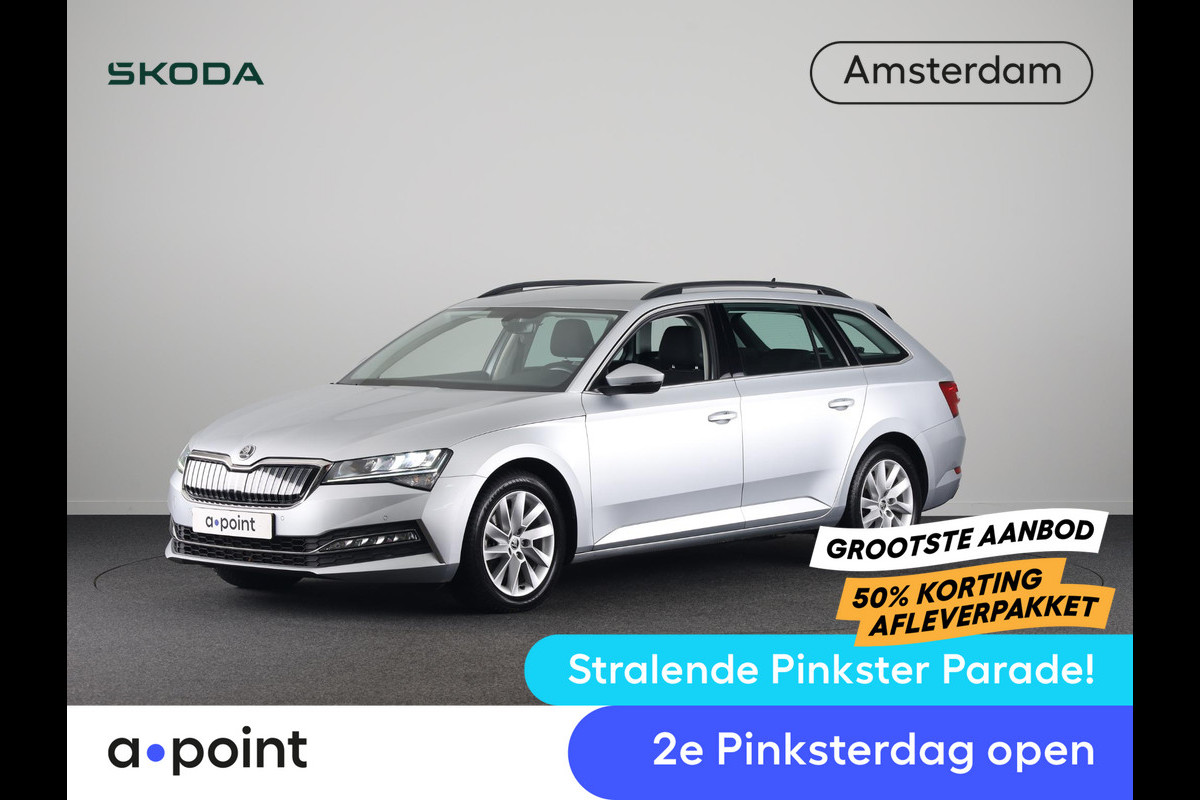 Škoda Superb Combi 1.4 TSI iV Business Edition 218PK PHEV | Navigatie | Parkeersensoren | Stoelverwarming | Keyless entry |