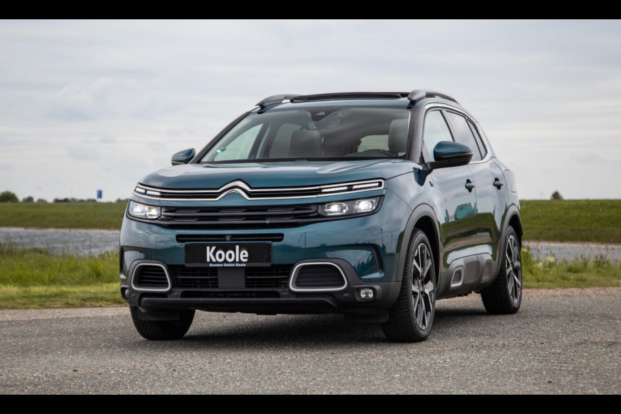 Citroën C5 Aircross 1.6 Plug-in Hybrid 225 Shine PANORAMA DAK / DEALER ONDERHOUDEN / LEER / MEMMORY / TREKHAAK / CAMERA