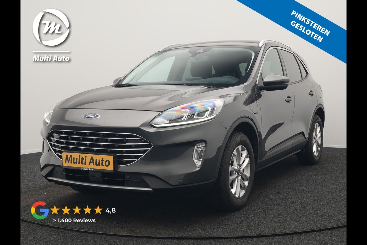 Ford Kuga 2.5 Titanium PHEV 225pk Dealer O.H | Camera | Keyless | Cruise Control | Sportstoelen & Stuur Verwarmd | Navigatie | Virtual | DAB | 17"L.M | Plug In Hybrid