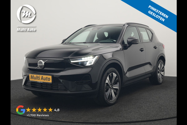 Volvo XC40 Recharge 67 kWh 231pk Dealer O.H. | Trekhaak Af Fabriek | Warmtepomp | Camera | Google Assistent | 19"L.M | Sportstoelen & Stuur Verwarmd | Standkachel | Apple Carplay | Cruise Control | DAB |