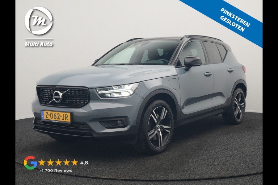 Volvo XC40 T5 Recharge R-Design PHEV 262pk Dealer O.H. | Trekhaak Af Fabriek | Camera | Alcantara Sportstoelen & Stuur Verwarmd | Keyless | Blis | Apple Carplay | Navigatie | DAB | Cruise Control | 19"L.M | Plug In Hybrid |