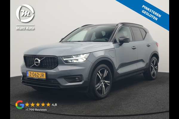 Volvo XC40 T5 Recharge R-Design PHEV 262pk Dealer O.H. | Trekhaak Af Fabriek | Camera | Alcantara Sportstoelen & Stuur Verwarmd | Keyless | Blis | Apple Carplay | Navigatie | DAB | Cruise Control | 19"L.M | Plug In Hybrid |