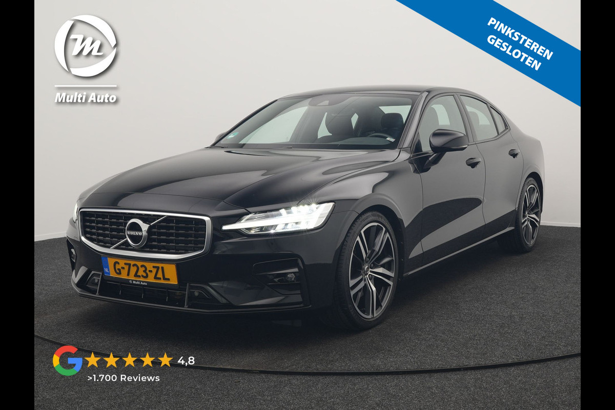 Volvo S60 T4 R-Design 191pk | Lederen Sportstoelen Memory | Camera | 19"L.M. | Apple Carplay | Virtual Cockpit | Navigatie | DAB | Cruise Control |