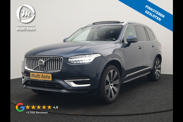 Volvo XC90 T8 Recharge AWD Inscription PHEV 395pk Dealer O.H | Panodak | Head Up | Adaptive Cruise | Lederen Sportstoelen Memory & Verwarmd | Harman / Kardon | 360 Camera | Blis | Apple Carplay | Keyless | Navigatie | Virtual | 21" L.M | DAB | Plug In Hybrid |