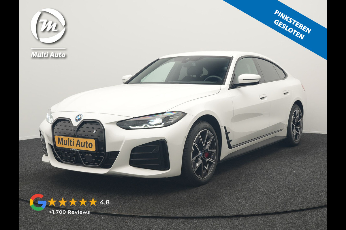 BMW i4 eDrive35 M Sport PRO 70 kWh 286pk Dealer O.H | Trekhaak Af Fabriek | Adaptive Cruise | 360 Camera | Adaptive Onderstel |  Alcantara Sportstoelen Verwarmd | Widescreen Navi | Apple Carplay | Virtual | DAB | 18" L.M |
