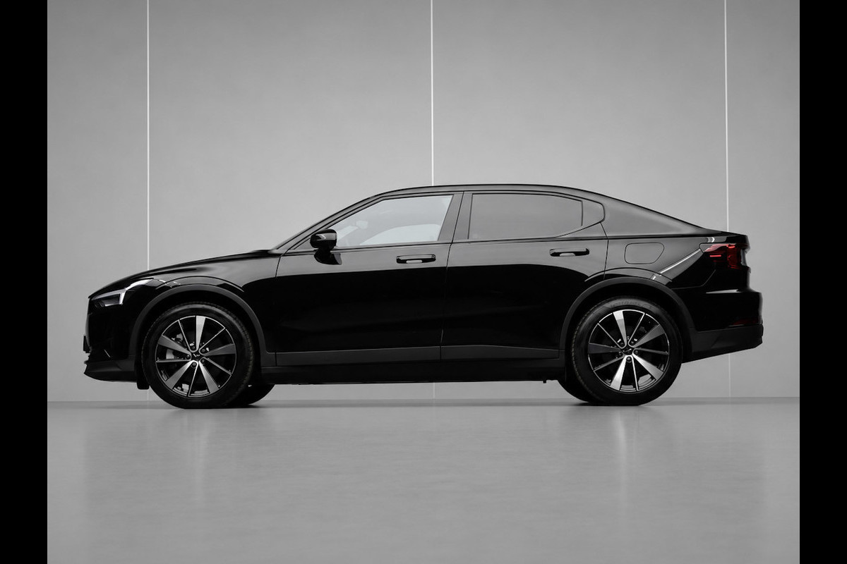 Polestar 2 Standard Range Single Motor 63kWh Sport (APPLE CARPLAY,NAVI,CAMERA,360 VIEW,STOELVERWARMING,LED,SPORTSTOELEN,LM VELGEN)