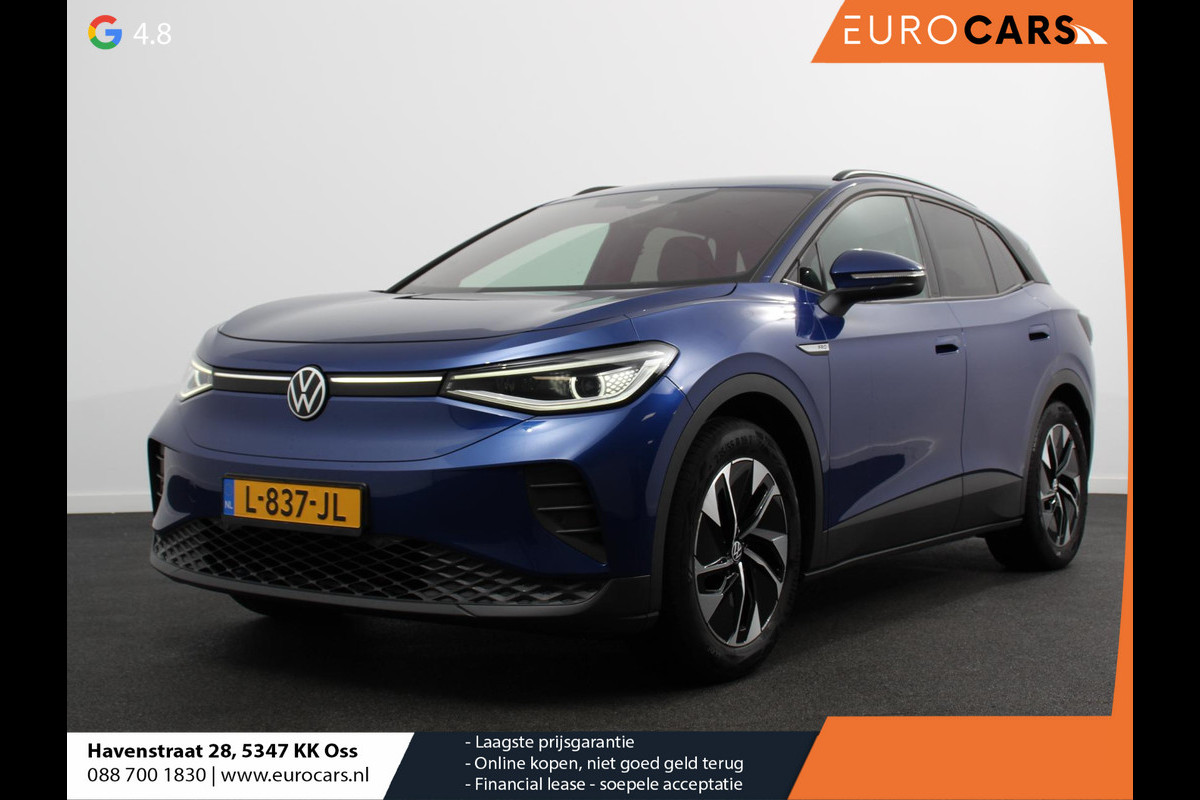 Volkswagen ID.4 Business 77 kWh SOH 83% Leder Navigatie 19" Lichtmetalen Velgen Apple Carplay/Android Auto Climate Control Warmtepomp Stoelverwarming Led Parkeer sensoren